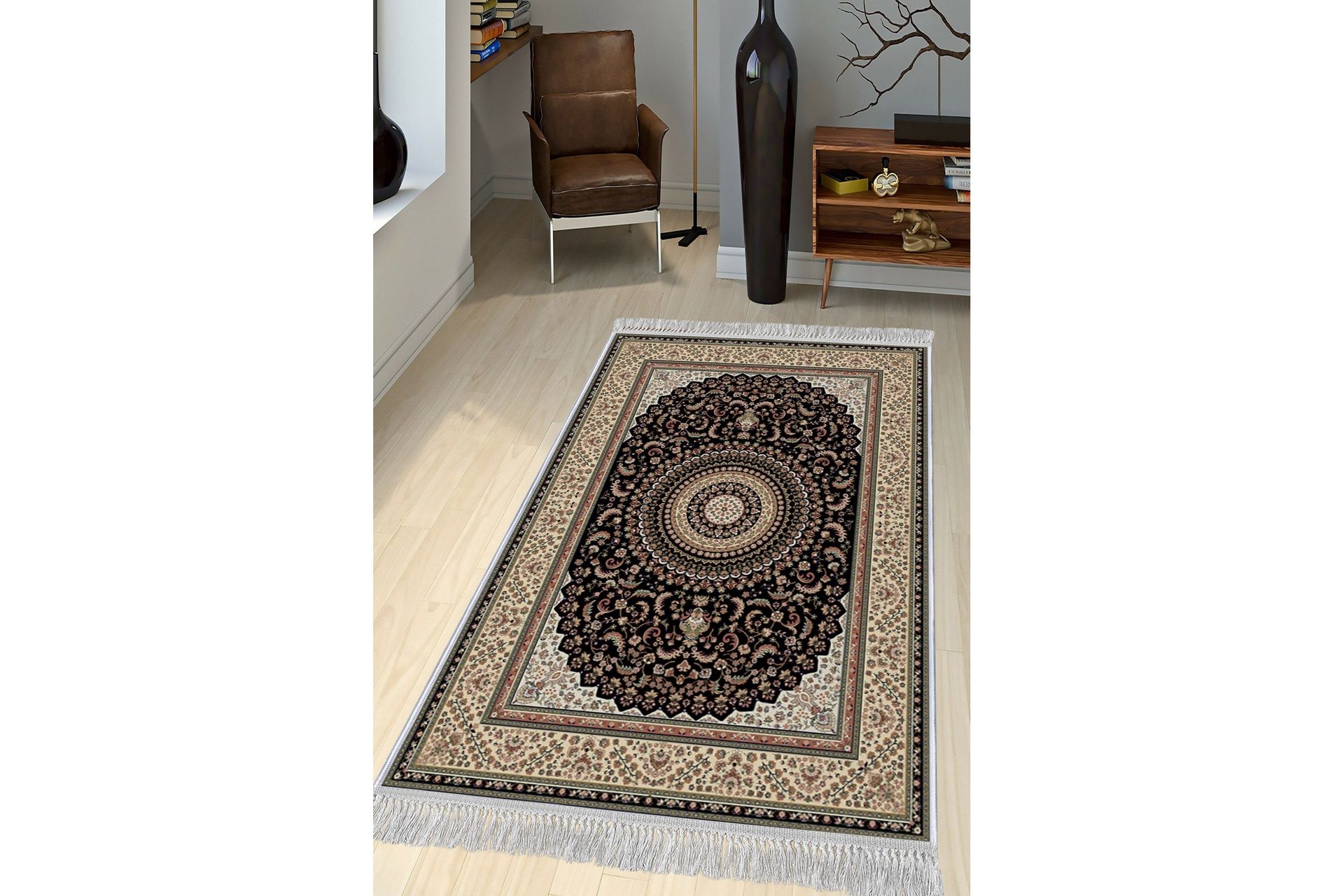 Homefesto Matta 80x120 cm - Multif&auml;rgad/Sammet