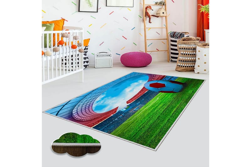 Homefesto Matta 80x150 cm - Multifärgad - Textil & mattor - Matta - Orientalisk matta - Persisk matta