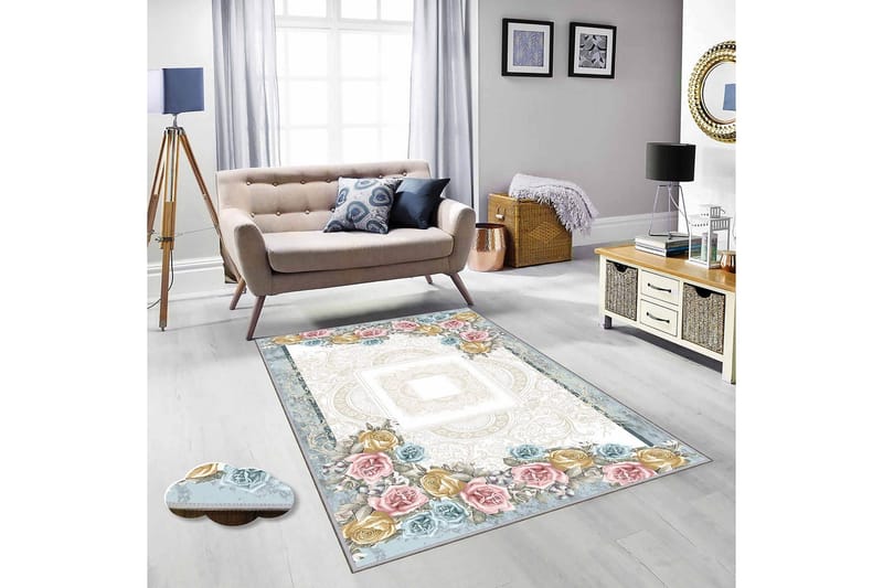 Homefesto Matta 80x150 cm, Multifärgad