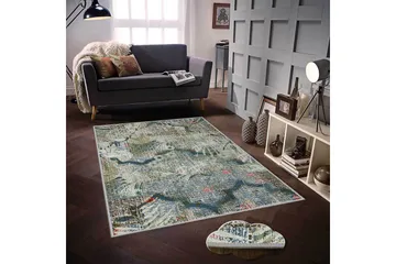 Homefesto Matta 80x150 cm - Multifärgad - Textil & mattor - Matta - Orientalisk matta - Persisk matta