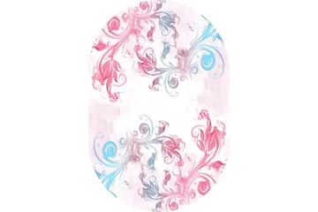 Homefesto Matta 80x150 cm - Multifärgad/Sammet - Textil & mattor - Matta - Orientalisk matta - Persisk matta