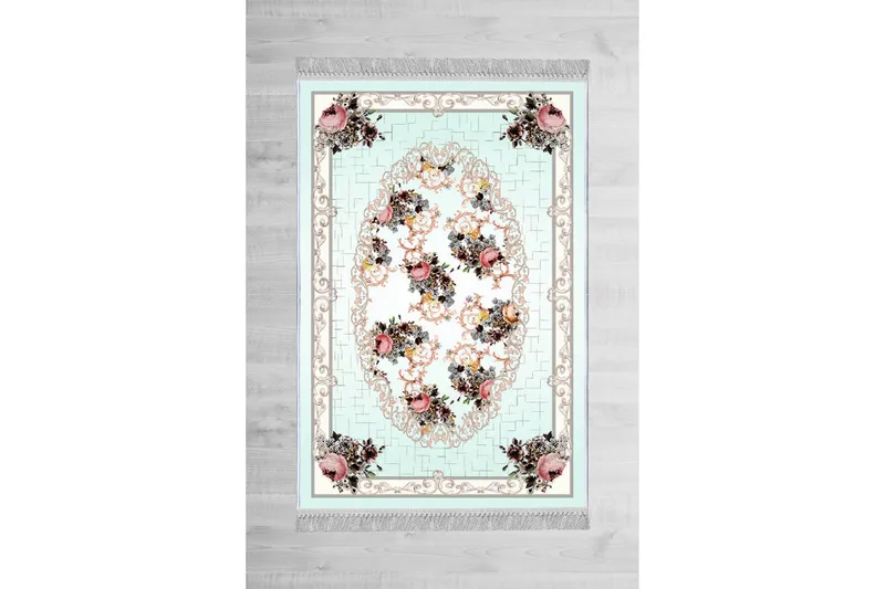 Homefesto Matta 80x150 cm - Multifärgad/Sammet - Textil & mattor - Matta - Orientalisk matta - Persisk matta