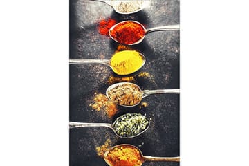 Homefesto Matta 80x150 cm - Multifärgad/Sammet - Textil & mattor - Matta - Orientalisk matta - Persisk matta