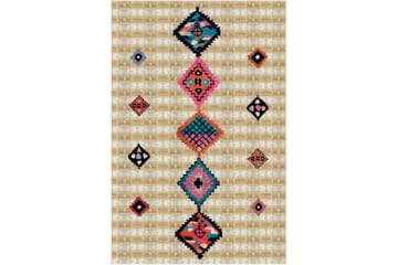 Homefesto Matta 80x150 cm - Multifärgad/Sammet - Textil & mattor - Matta - Orientalisk matta - Persisk matta