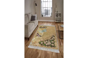 Homefesto Matta 80x150 cm - Multifärgad/Sammet - Textil & mattor - Matta - Orientalisk matta - Persisk matta