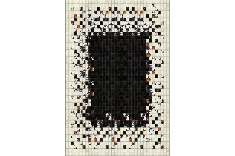 Homefesto Matta 80x150 cm, Multifärgad/Sammet