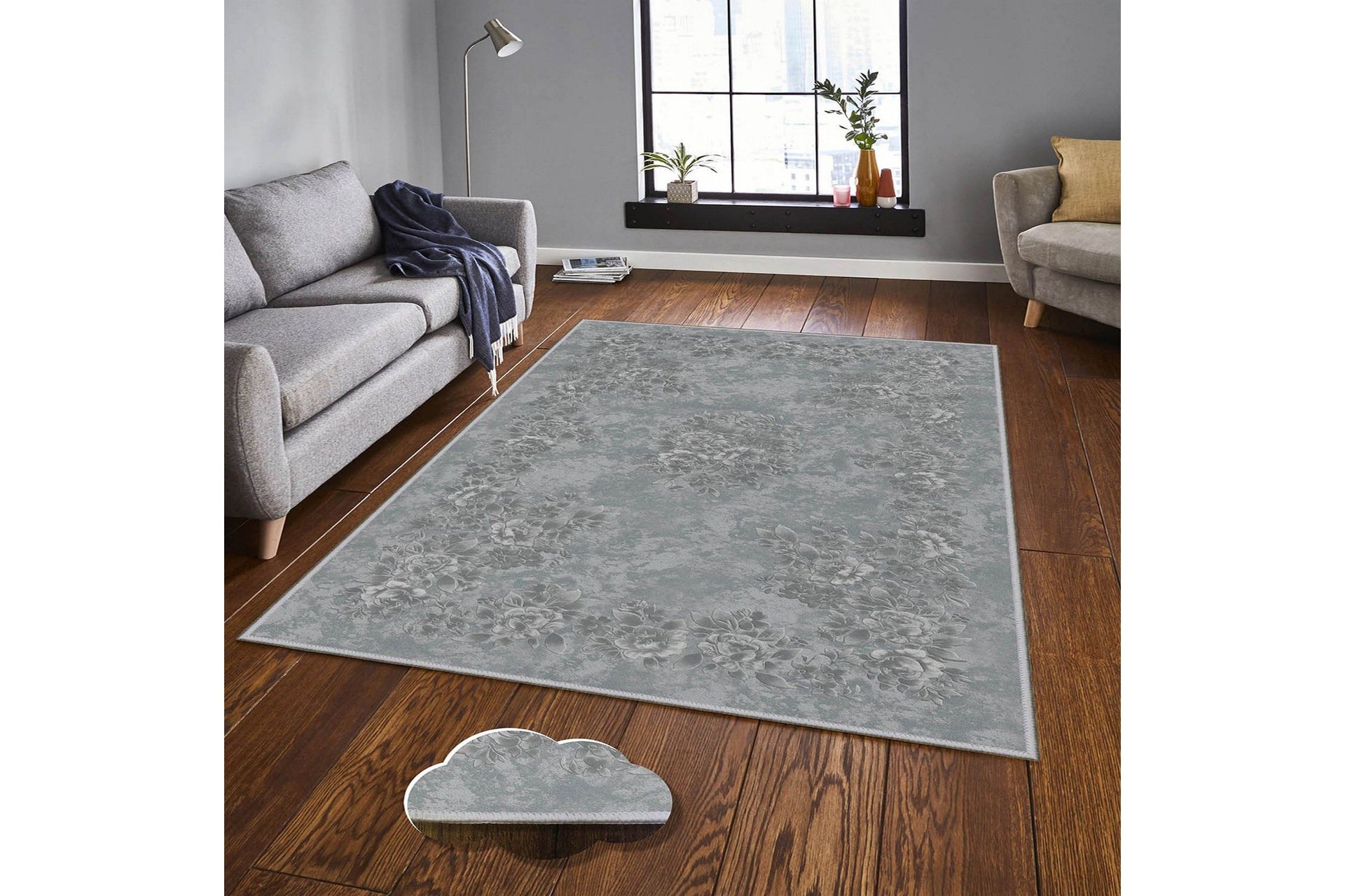 Homefesto Matta 80x150 cm - Multif&auml;rgad