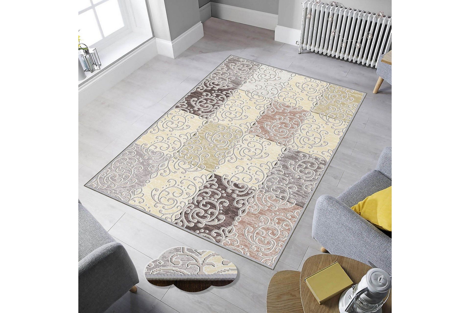 Homefesto Matta 80x150 cm - Multif&auml;rgad