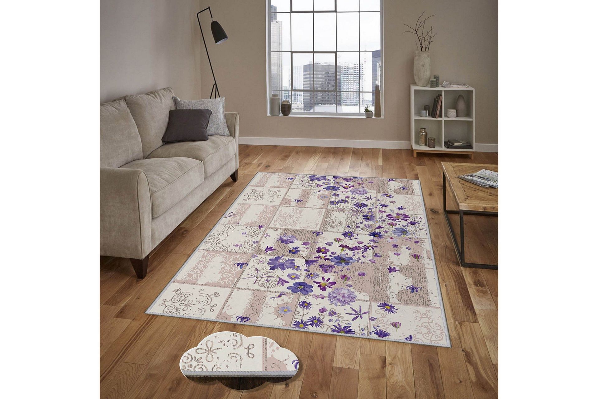 Homefesto Matta 80x150 cm - Multif&auml;rgad