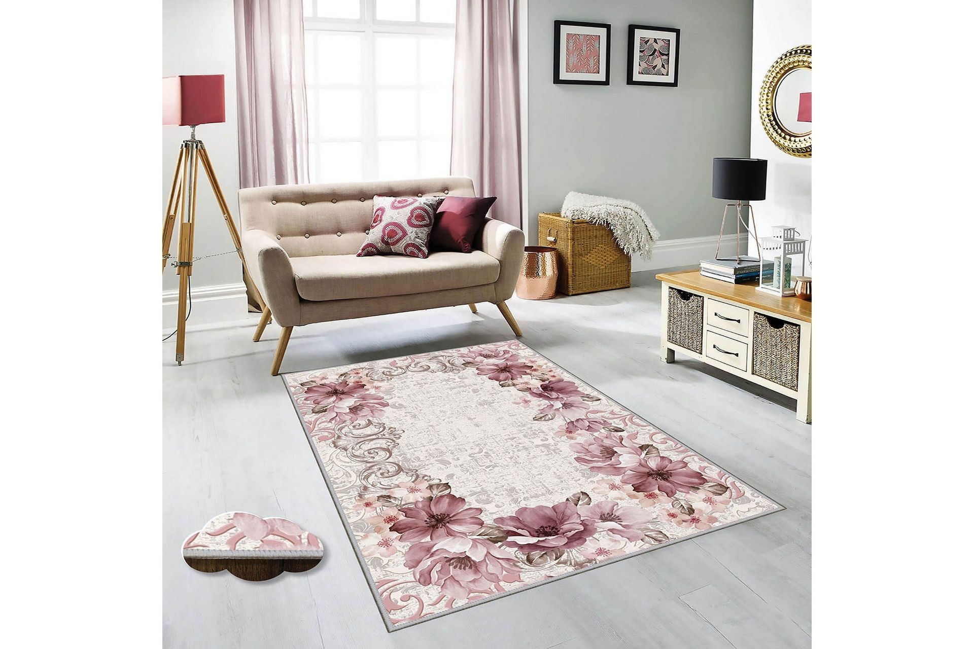 Homefesto Matta 80x150 cm - Multif&auml;rgad