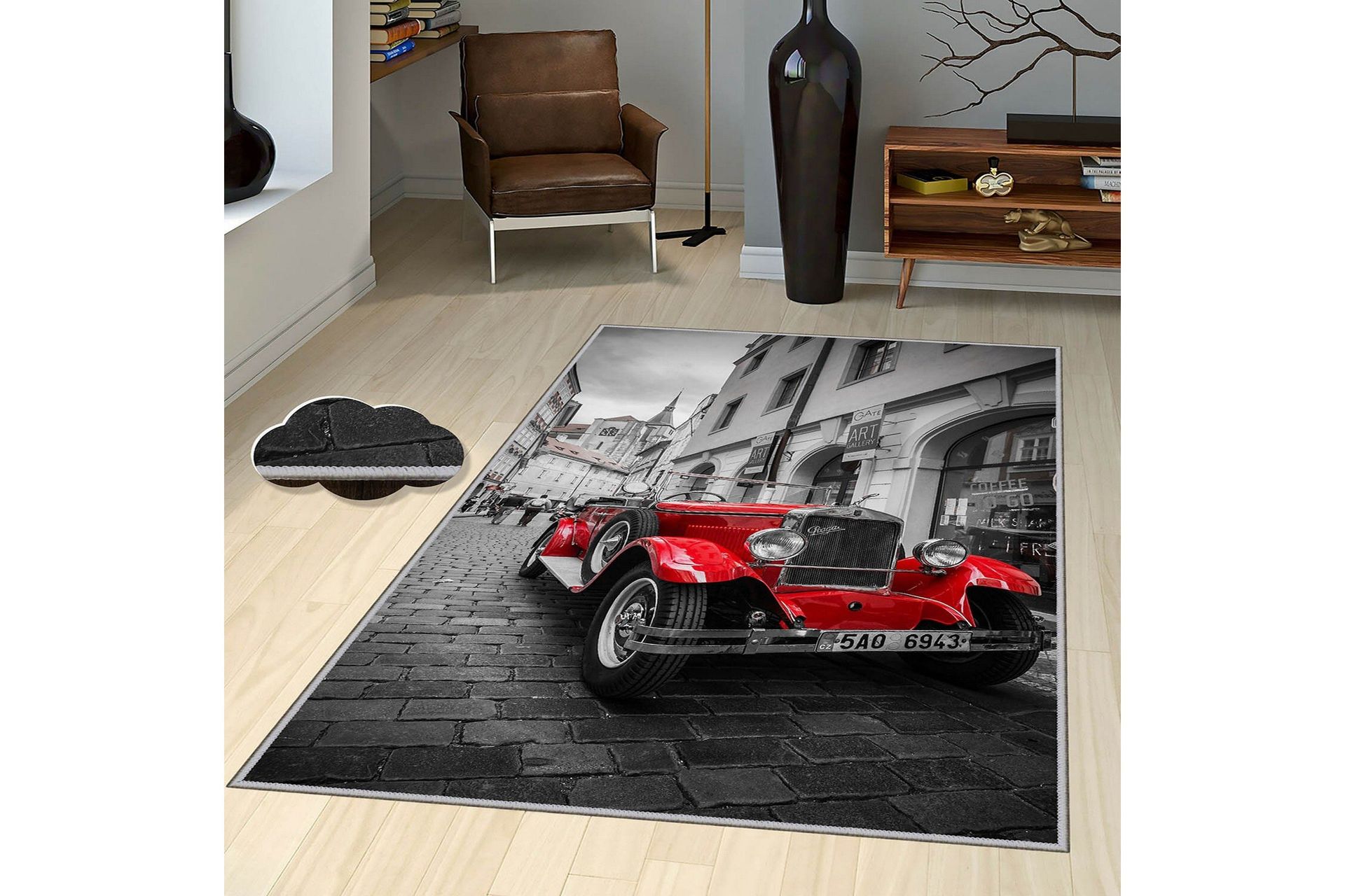 Homefesto Matta 80x150 cm - Multif&auml;rgad