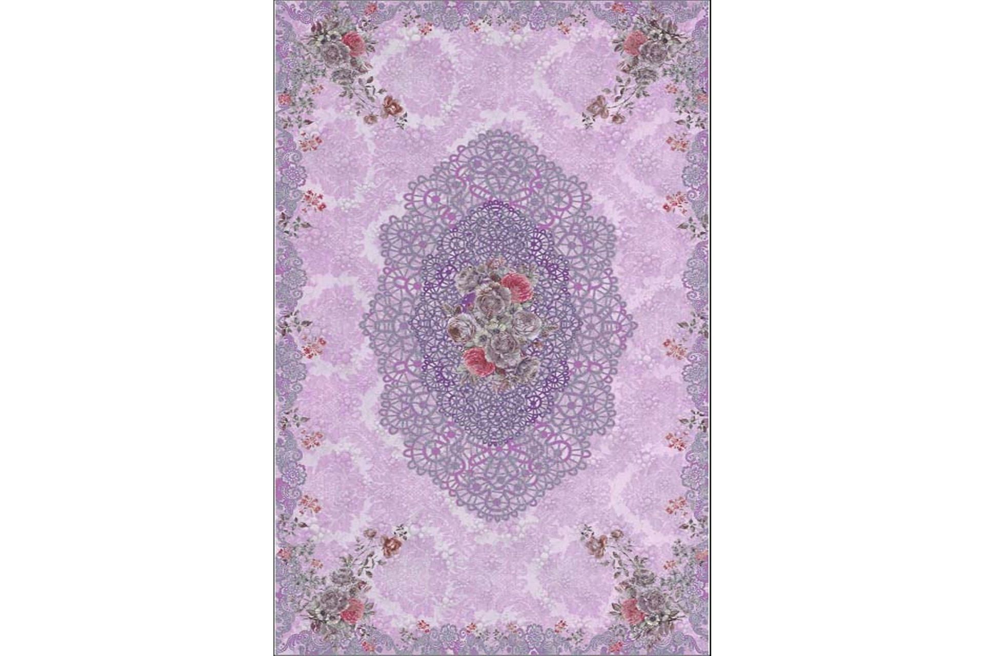 Homefesto Matta 80x150 cm - Multif&auml;rgad/Sammet