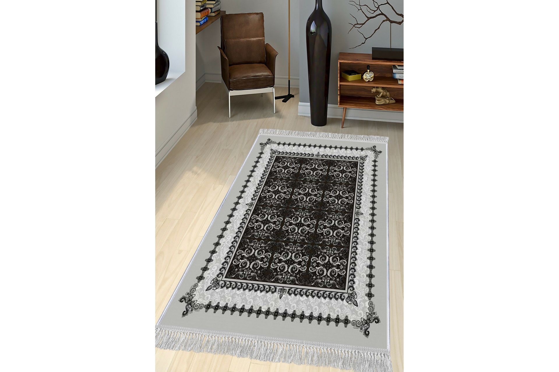 Homefesto Matta 80x150 cm - Multif&auml;rgad/Sammet
