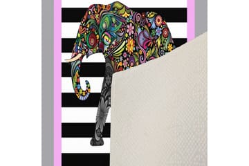 Homefesto Matta 80x200 cm - Multifärgad - Textil & mattor - Matta - Orientalisk matta - Persisk matta