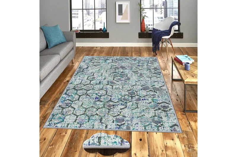 Homefesto Matta 80x200 cm, Multifärgad