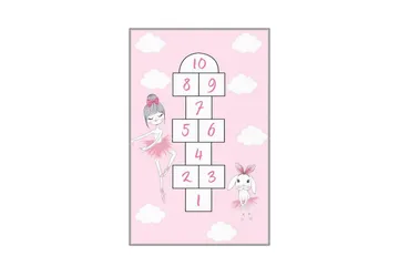 Homefesto Matta 80x200 cm - Multifärgad - Textil & mattor - Matta - Orientalisk matta - Persisk matta