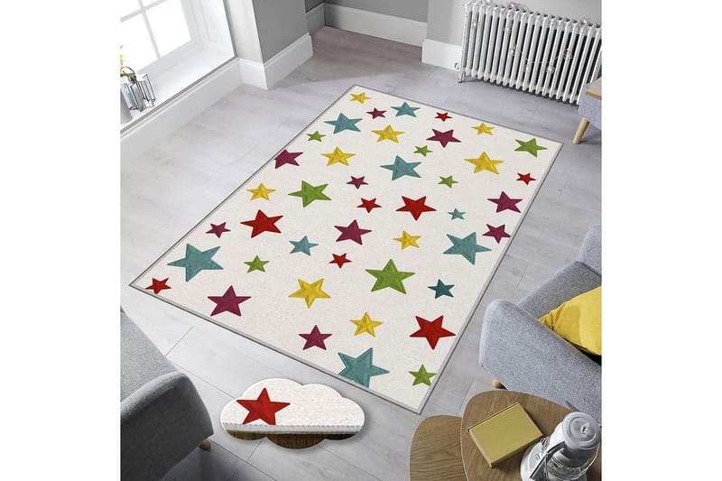 Homefesto Matta 80x200 cm - Multifärgad - Textil & mattor - Matta - Orientalisk matta - Persisk matta