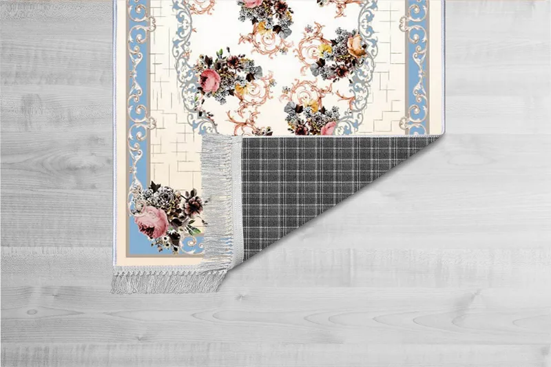 Homefesto Matta 80x200 cm - Multifärgad/Sammet - Textil & mattor - Matta - Orientalisk matta - Persisk matta