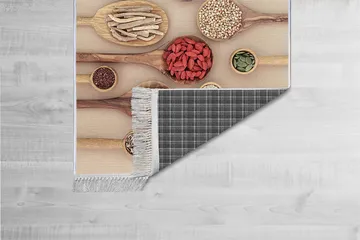 Homefesto Matta 80x200 cm - Multifärgad/Sammet - Textil & mattor - Matta - Orientalisk matta - Persisk matta