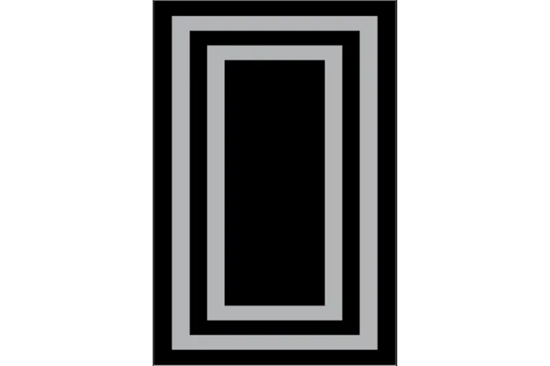 Homefesto Matta 80x200 cm, Multifärgad/Sammet