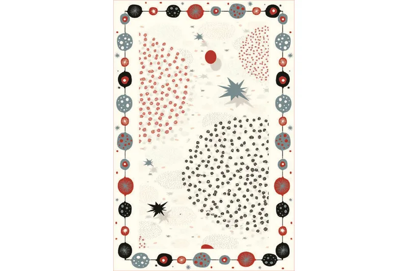 Homefesto Matta 80x200 cm - Multifärgad/Sammet - Textil & mattor - Matta - Orientalisk matta - Persisk matta