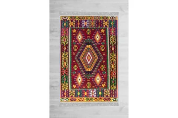 Homefesto Matta 80x200 cm - Multifärgad/Sammet - Textil & mattor - Matta - Orientalisk matta - Persisk matta