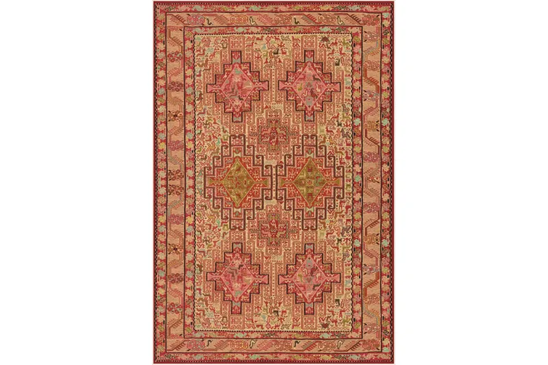 Homefesto Matta 80x200 cm - Multifärgad/Sammet - Textil & mattor - Matta - Orientalisk matta - Persisk matta