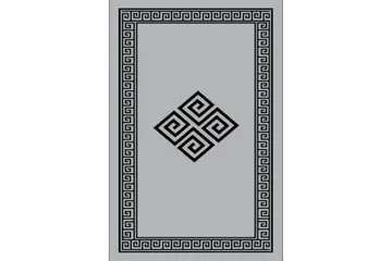 Homefesto Matta 80x200 cm - Multifärgad/Sammet - Textil & mattor - Matta - Orientalisk matta - Persisk matta