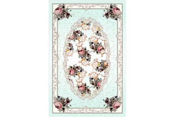 Homefesto Matta 80x200 cm - Multifärgad/Sammet - Textil & mattor - Matta - Orientalisk matta - Persisk matta