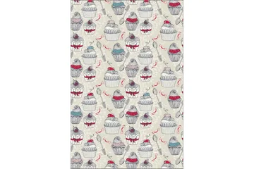 Homefesto Matta 80x200 cm - Multifärgad/Sammet - Textil & mattor - Matta - Orientalisk matta - Persisk matta