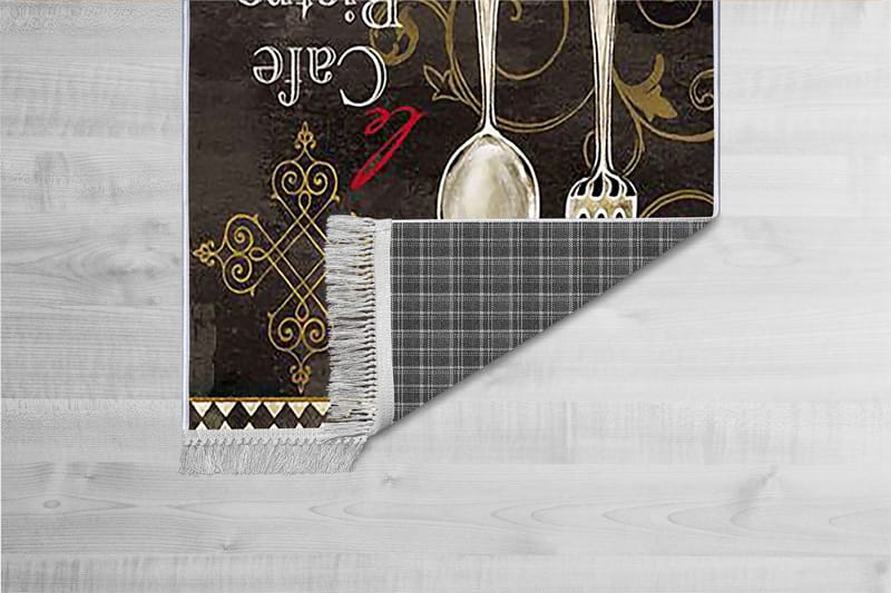 Homefesto Matta 80x200 cm - Multifärgad/Sammet - Textil & mattor - Matta - Orientalisk matta - Persisk matta