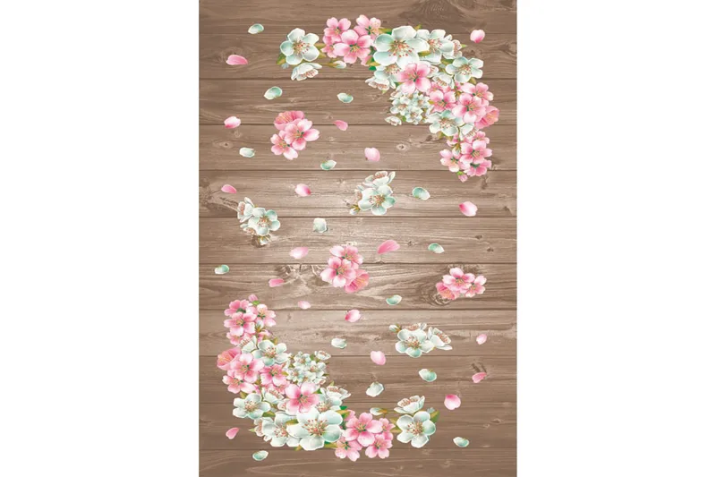 Homefesto Matta 80x200 cm - Multifärgad/Sammet - Textil & mattor - Matta - Orientalisk matta - Persisk matta