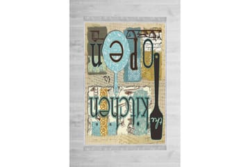 Homefesto Matta 80x200 cm - Multifärgad/Sammet - Textil & mattor - Matta - Orientalisk matta - Persisk matta