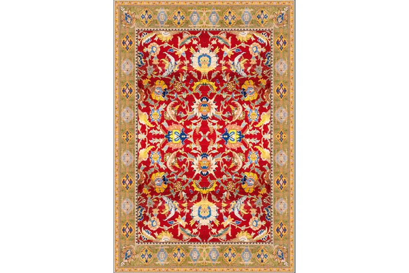 Homefesto Matta 80x200 cm - Multifärgad/Sammet - Textil & mattor - Matta - Orientalisk matta - Persisk matta