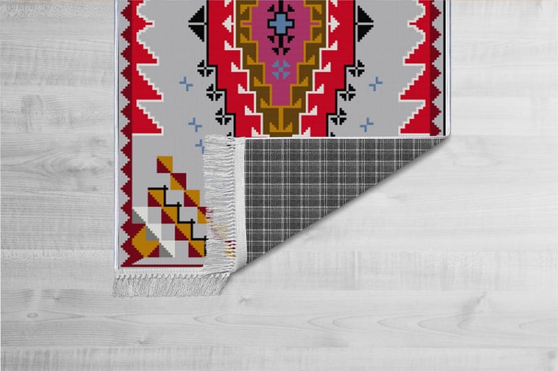 Homefesto Matta 80x200 cm - Multifärgad/Sammet - Textil & mattor - Matta - Orientalisk matta - Persisk matta