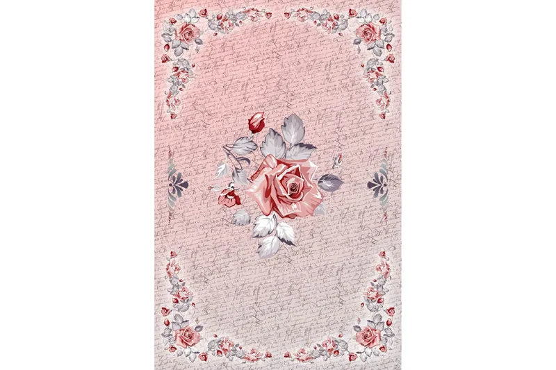 Homefesto Matta 80x200 cm - Multifärgad/Sammet - Textil & mattor - Matta - Orientalisk matta - Persisk matta