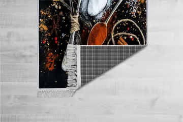 Homefesto Matta 80x200 cm - Multifärgad/Sammet - Textil & mattor - Matta - Orientalisk matta - Persisk matta