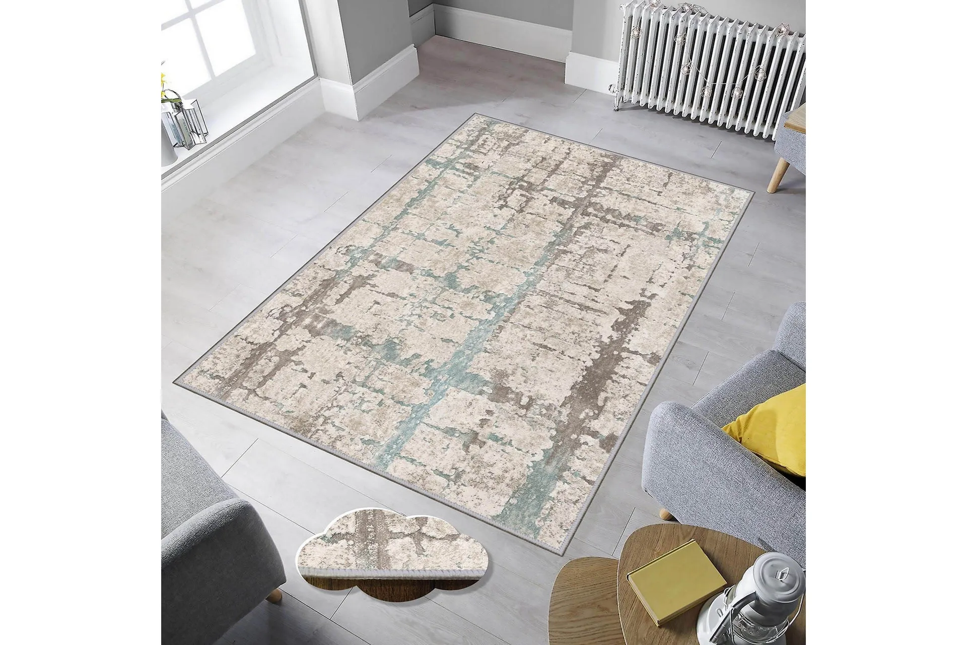 Homefesto Matta 80x200 cm - Multif&auml;rgad