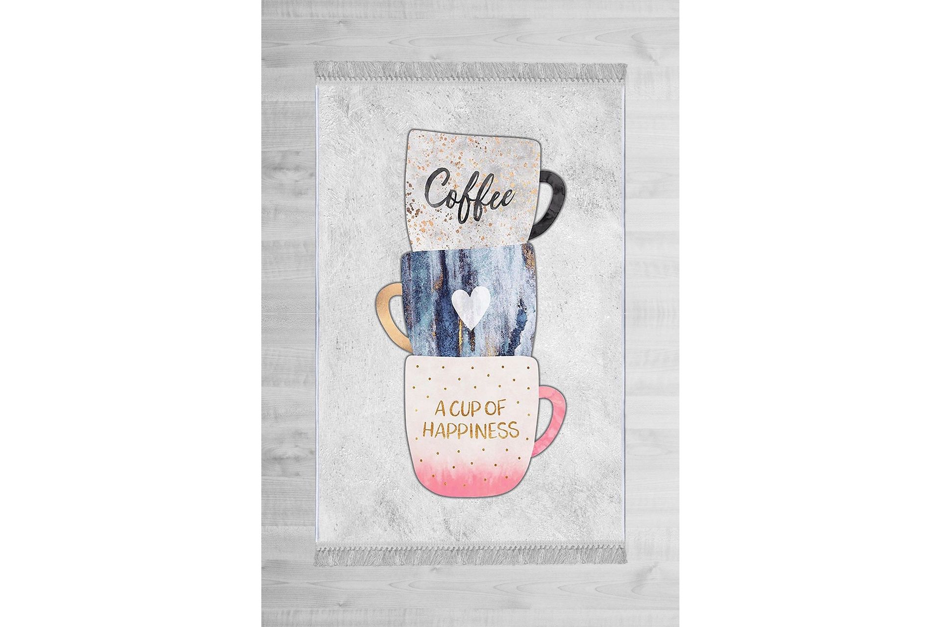 Homefesto Matta 80x200 cm - Multif&auml;rgad/Sammet