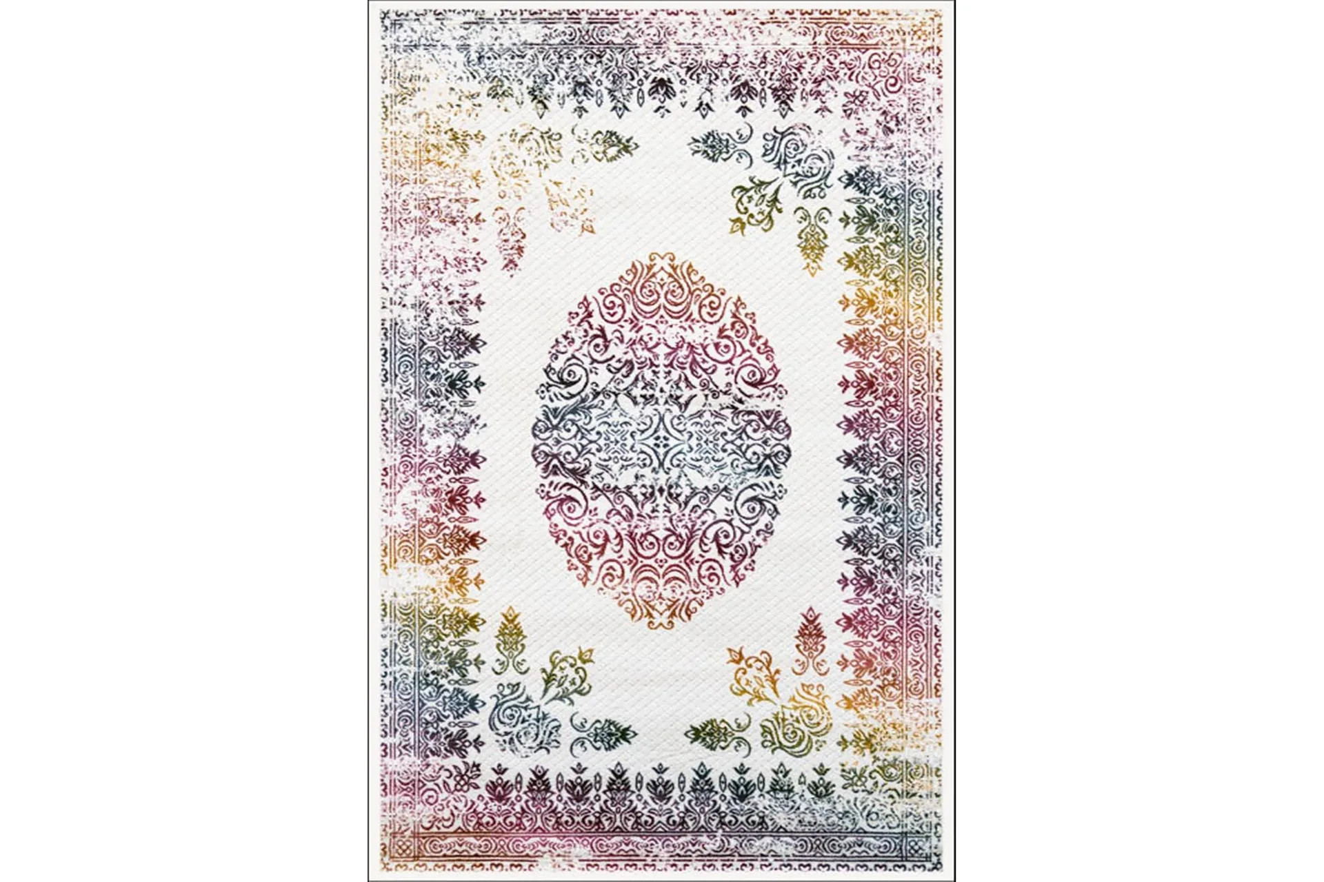 Homefesto Matta 80x200 cm - Multif&auml;rgad/Sammet