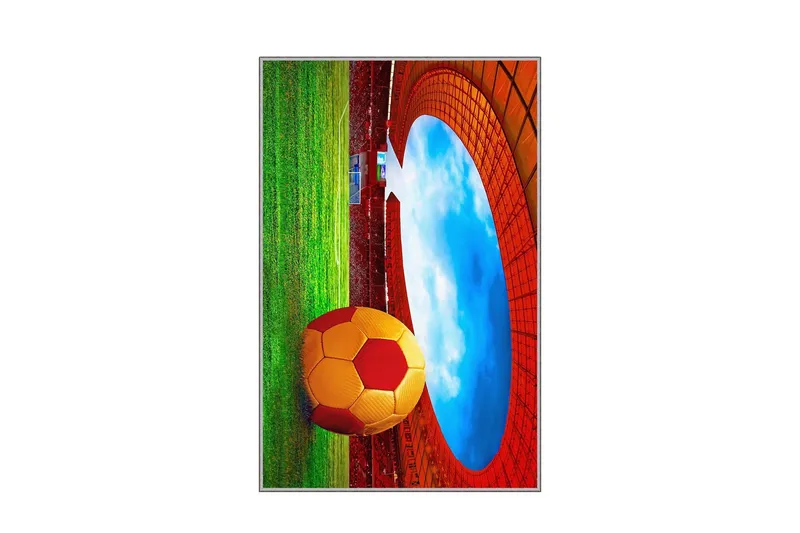 Homefesto Matta 80x300 cm, Multifärgad