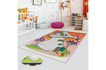 Homefesto Matta 80x300 cm - Multifärgad - Textil & mattor - Matta - Orientalisk matta - Persisk matta