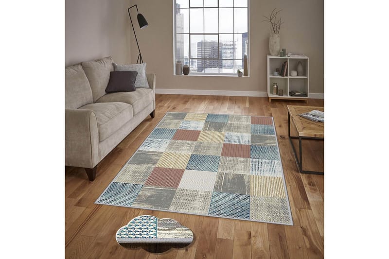 Homefesto Matta 80x300 cm, Multifärgad