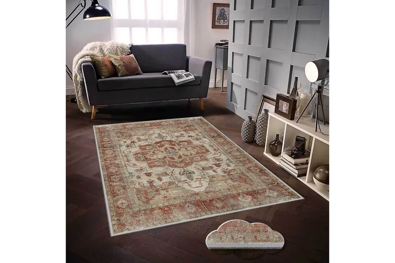 Homefesto Matta 80x300 cm - Multifärgad - Textil & mattor - Matta - Orientalisk matta - Persisk matta