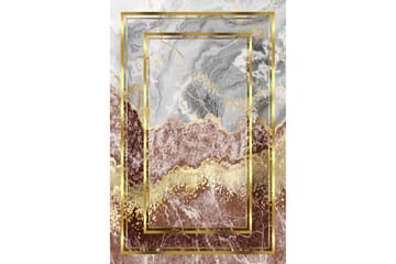 Homefesto Matta 80x300 cm - Multifärgad/Sammet - Textil & mattor - Matta - Orientalisk matta - Persisk matta