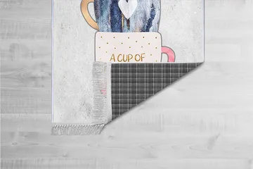 Homefesto Matta 80x300 cm - Multifärgad/Sammet - Textil & mattor - Matta - Orientalisk matta - Persisk matta