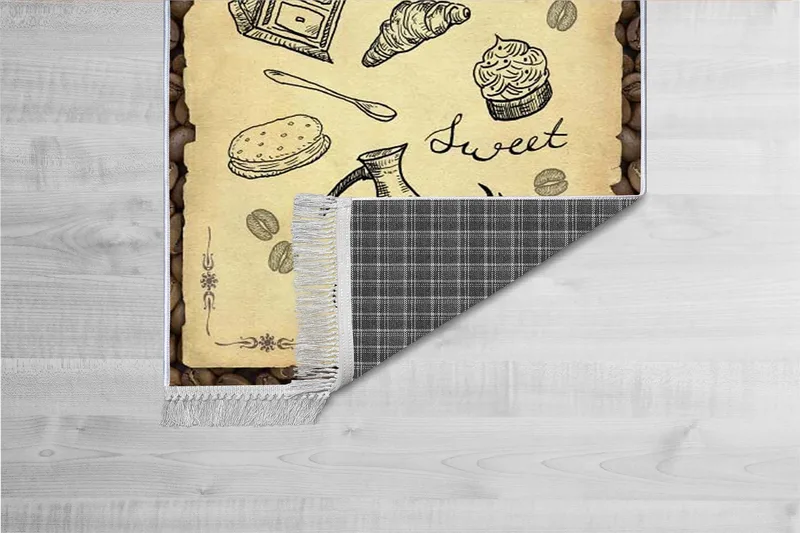 Homefesto Matta 80x300 cm - Multifärgad/Sammet - Textil & mattor - Matta - Orientalisk matta - Persisk matta