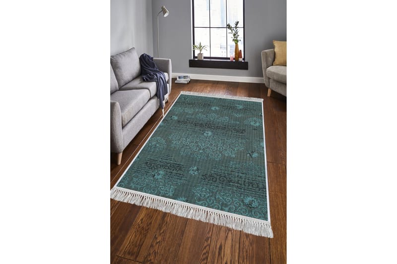 Homefesto Matta 80x300 cm - Multifärgad/Sammet - Textil & mattor - Matta - Orientalisk matta - Persisk matta