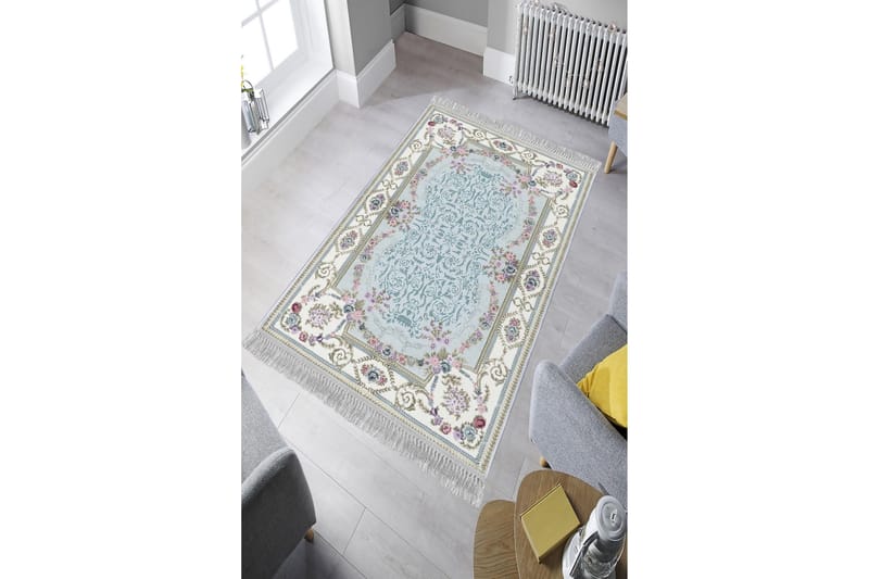 Homefesto Matta 80x300 cm - Multifärgad/Sammet - Textil & mattor - Matta - Orientalisk matta - Persisk matta