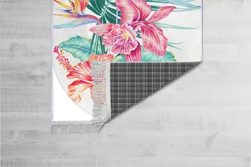 Homefesto Matta 80x300 cm - Multifärgad/Sammet - Textil & mattor - Matta - Orientalisk matta - Persisk matta